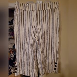 Lane Bryant Laney dressy crop pants size 18